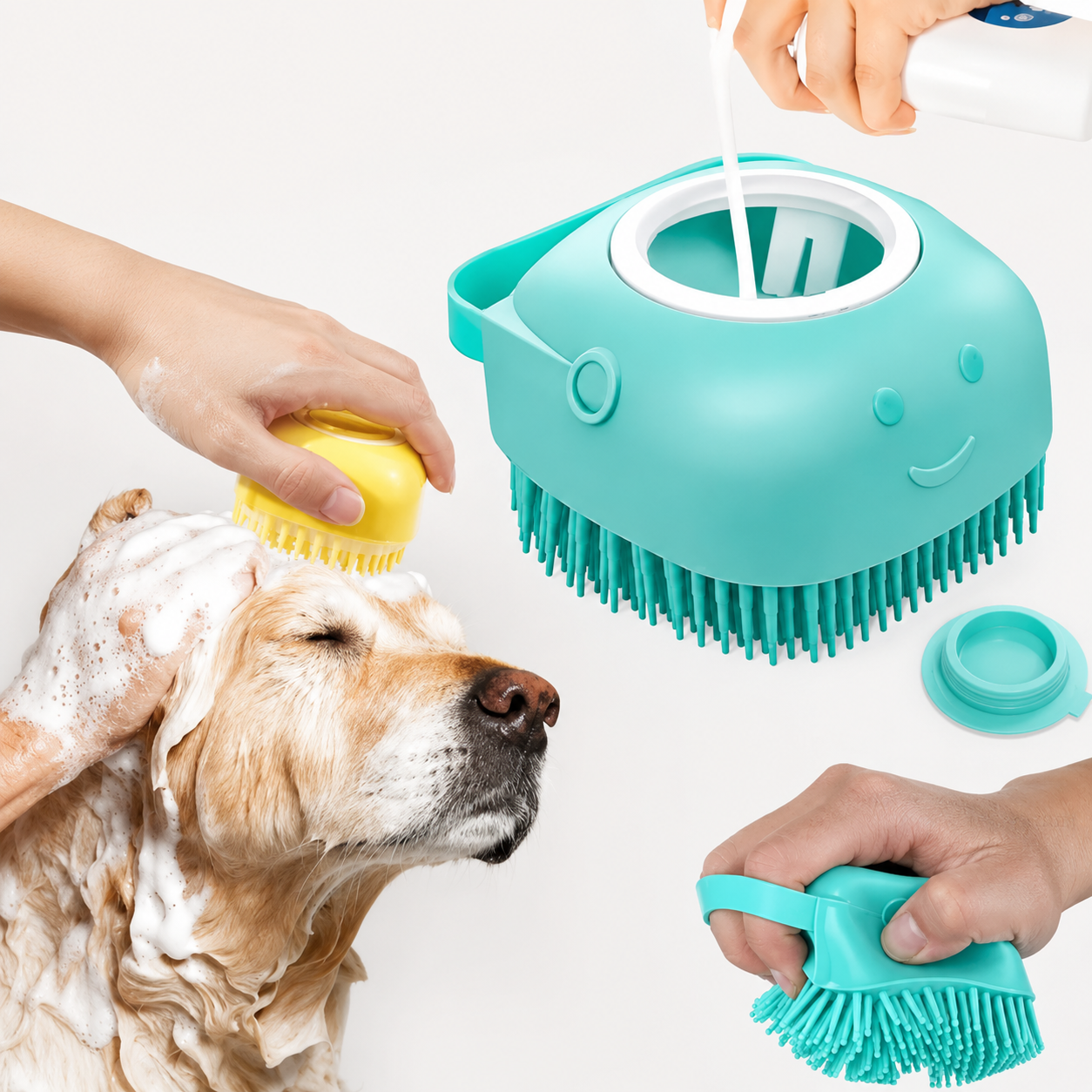 Cepillo de Baño para Perros