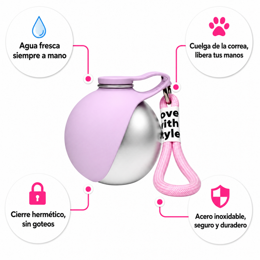 PawBob™ - Botella Portátil Para Perros